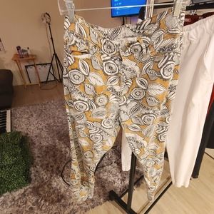 Printed jeans